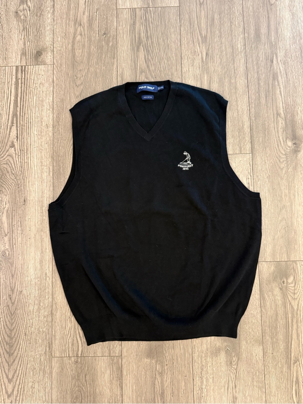 Polo Golf Ralph Lauren Black Pinehurst 1895 Men’s Size: XXL Sweater Vest